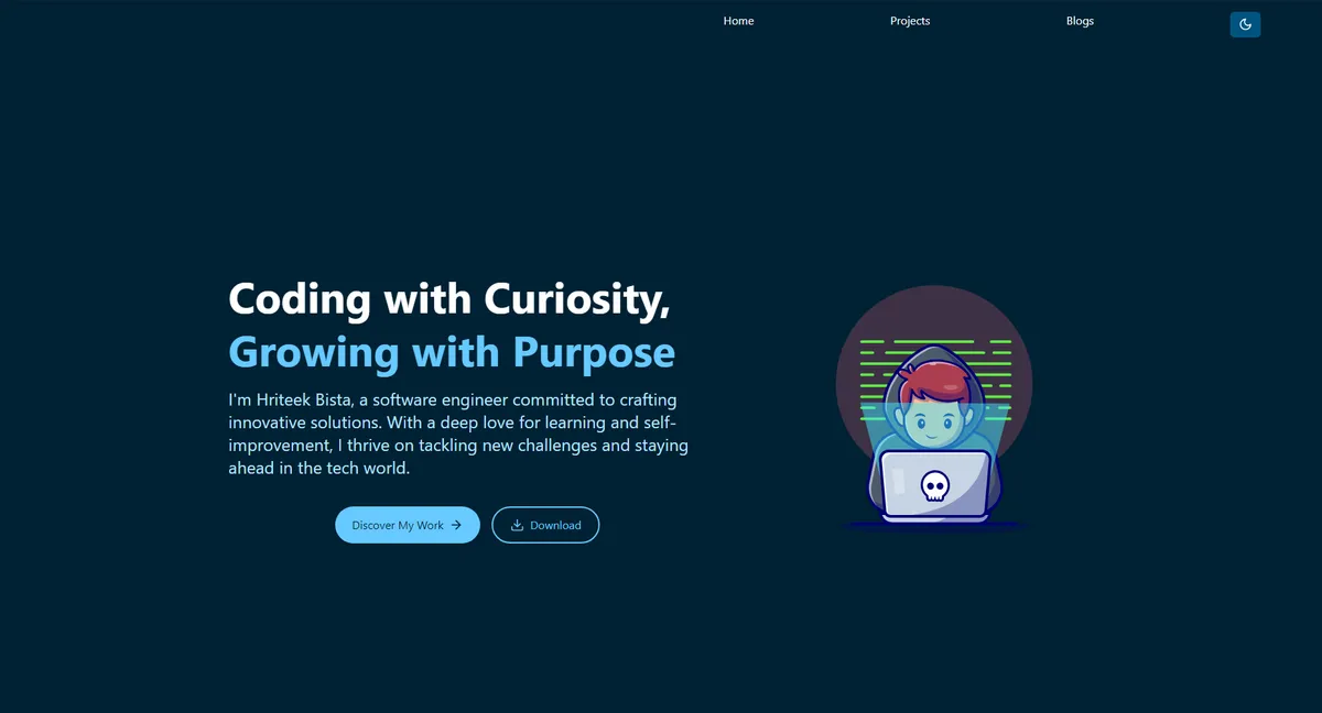 Astro Portfolio & Blog